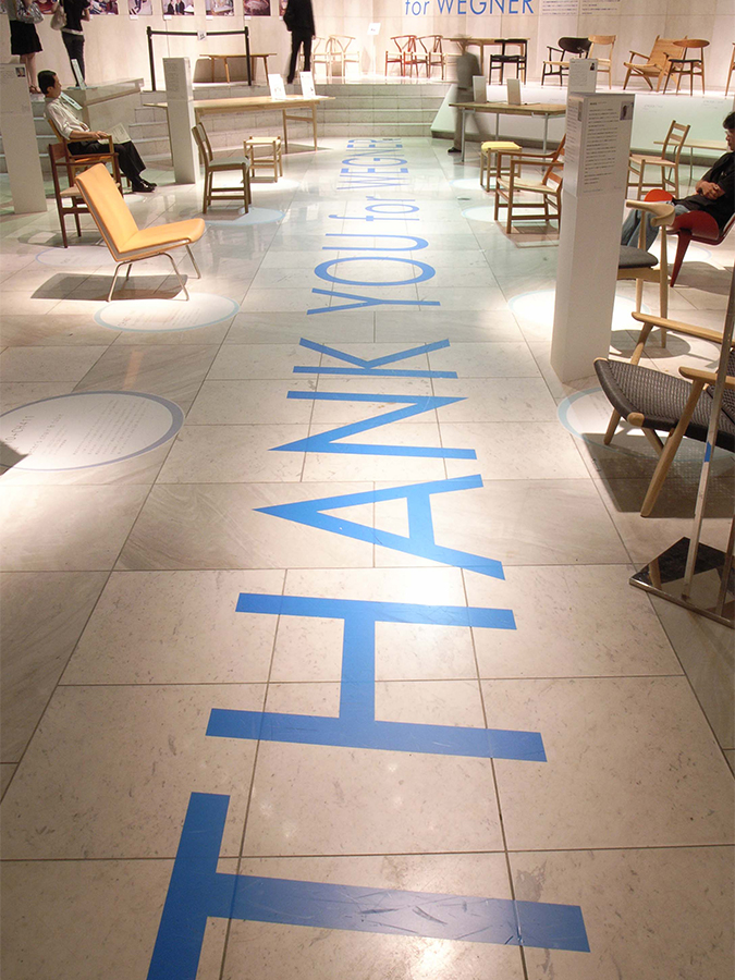 Thank you for Wegner ハンスJ.ウェグナー追悼展-2