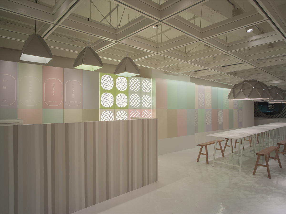 空間を色で着せ替えよう!展 1stCAFE 問屋街カフェ-3