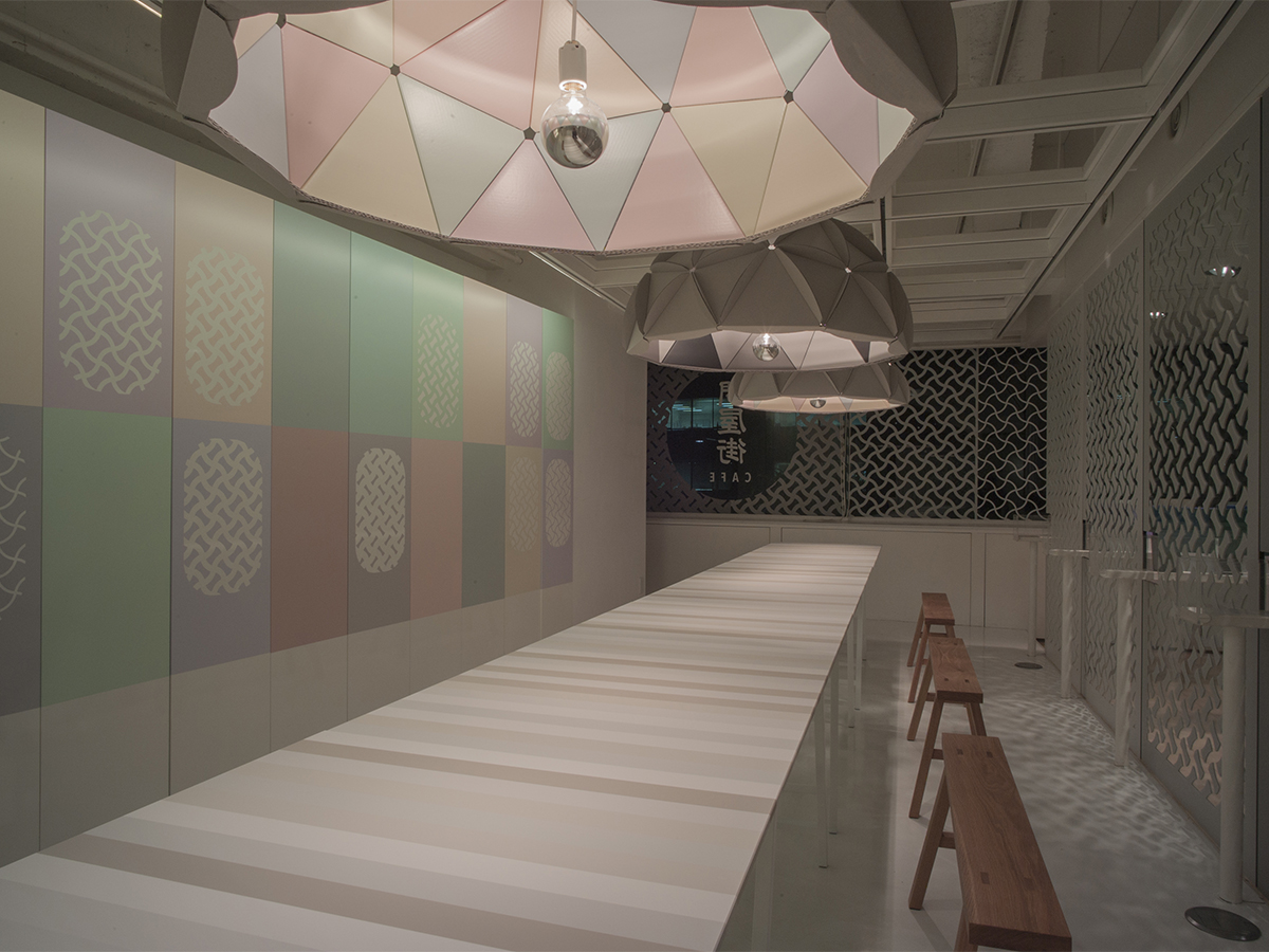 空間を色で着せ替えよう!展 1stCAFE 問屋街カフェ-5