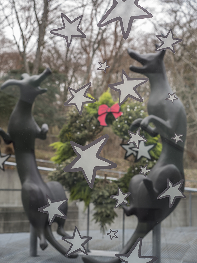 しあわせな犬 / blessed dogs クリスマス装飾 2018-5